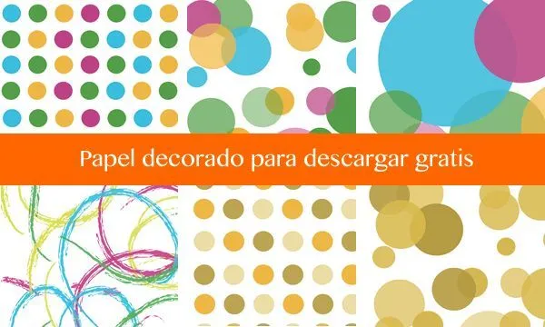 Papeles decorados/ papel scrapbook on Pinterest