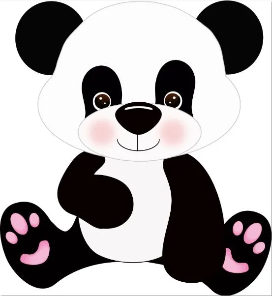 Paper Pulse Blog Spot: Panda Bear Cutie | Clipart | Pinterest ...