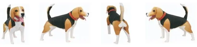 Papiroflexia ANIMALES - Beagle 3D
