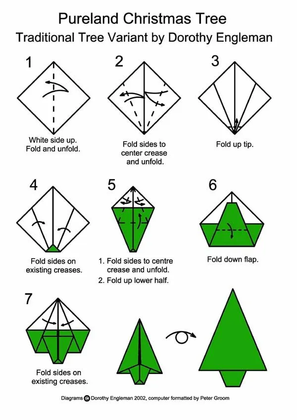 Papiroflexia (Origami): Algunos pasos para hacer origami