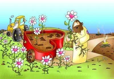 La parábola del trigo y la cizaña - Paperblog