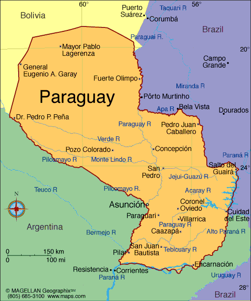 Paraguay Atlas: Maps and Online Resources