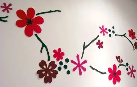 Pared | Broches de Fieltro | ideas y trucos para Broches de fieltro