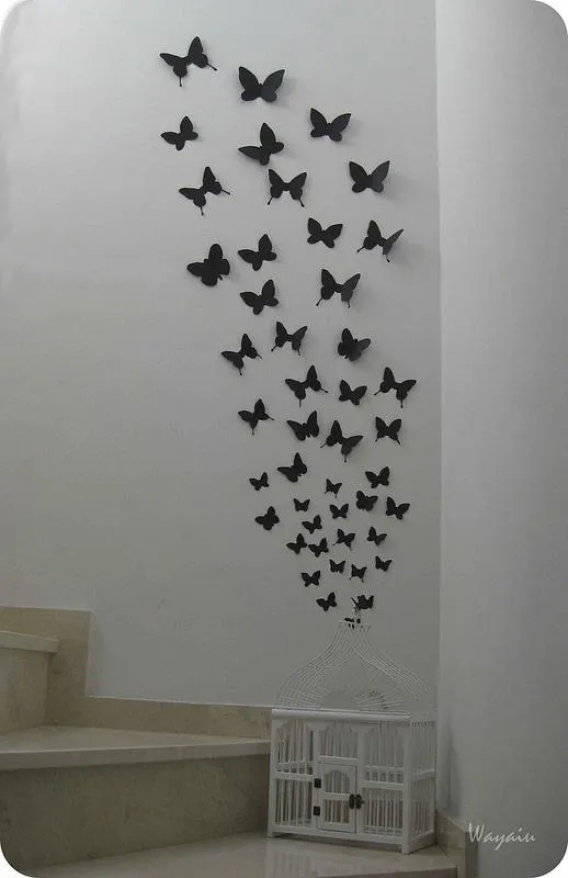 Mi Pared Favorita: Mariposas de papel de Gemma - Paperblog