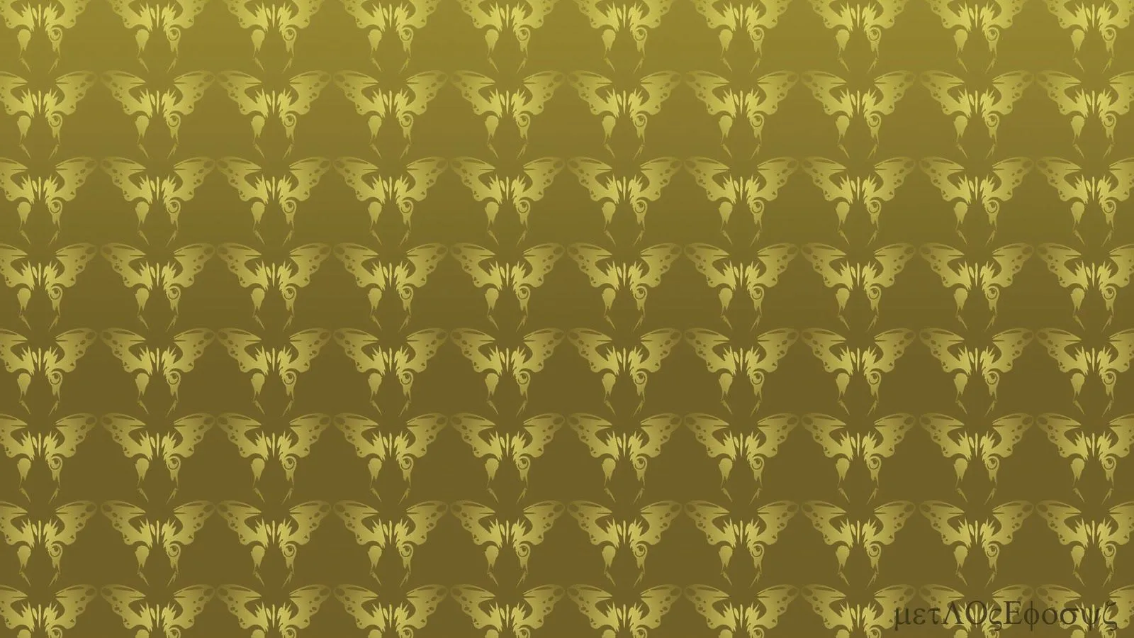 Una pared de mariposas color café en estilo estampado vectorial