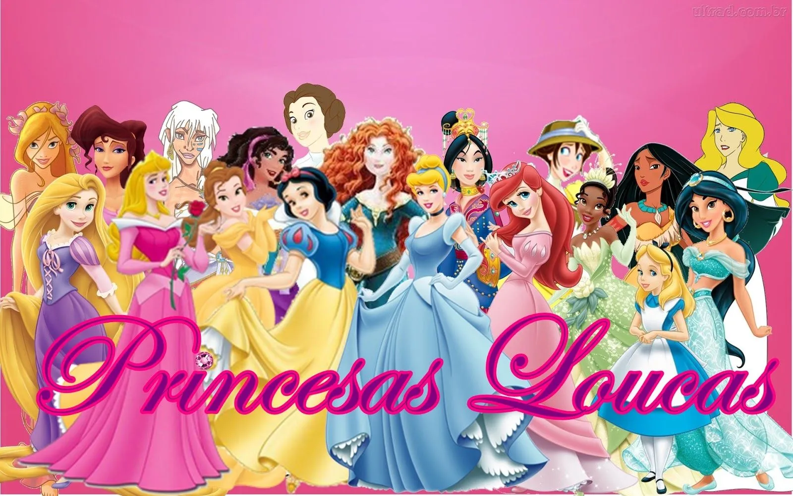 parede princesas princesa filme disney papel Car Tuning