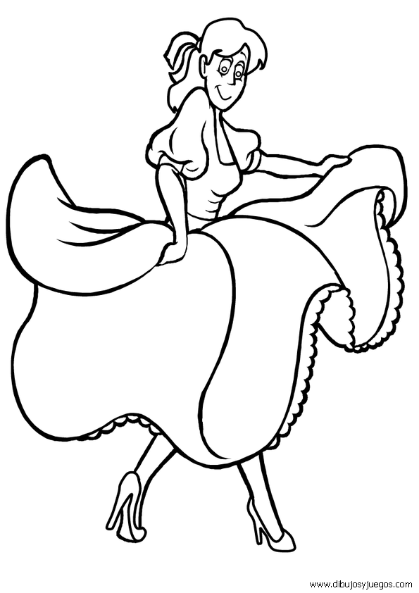 parejas de baile joropo Colouring Pages (page 2)