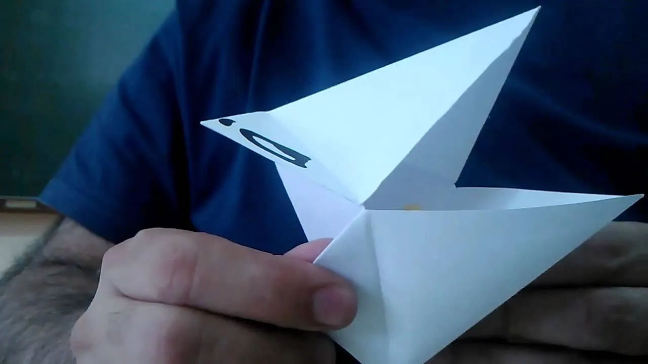 Parlanchín. Pico de papel. Origami. - YouTube