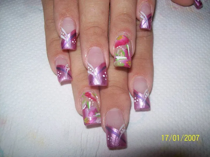 Modelo de uñas en gel - Imagui