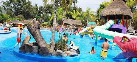 Parque acuático ecológico Tlaco para niños en Tlacotlapilco