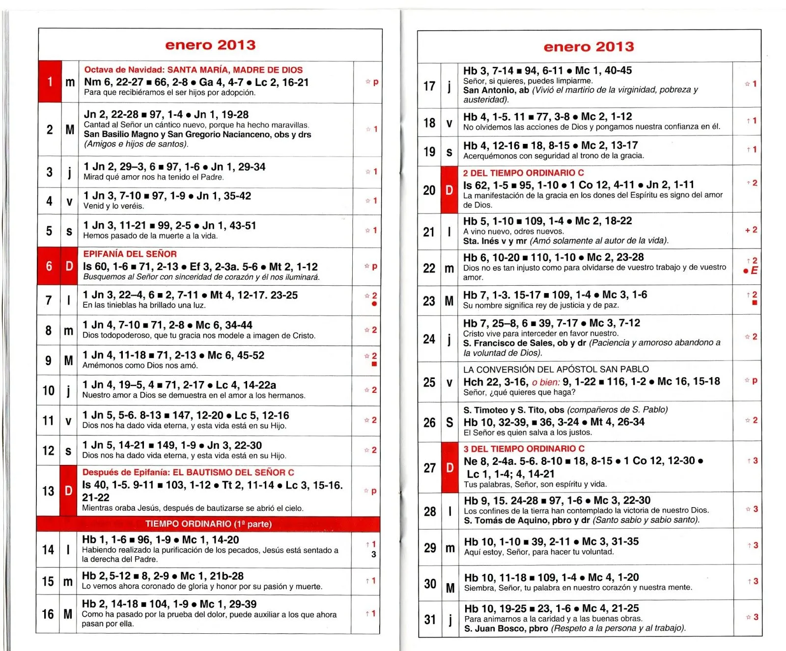 Parroquia de San Juan Bautista La Palma del Condado: CALENDARIO ...