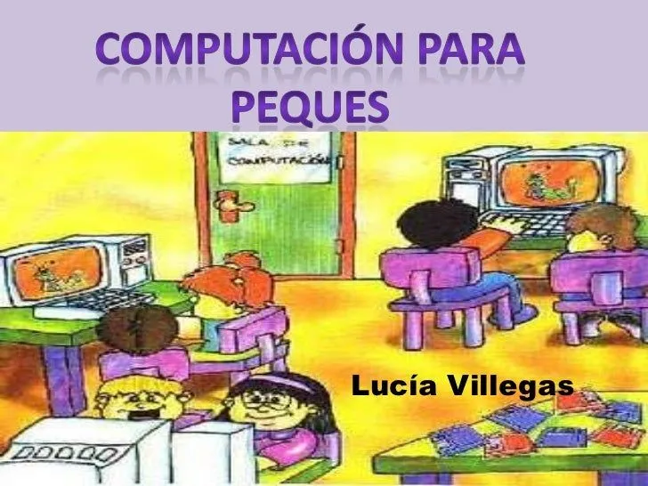 Partes de la computadora para niños de preescolar - Imagui