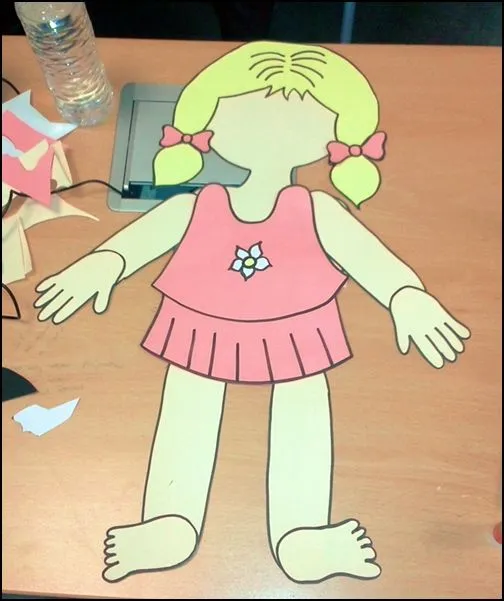 Como hacer partes del cuerpo humano con material reciclable - Imagui