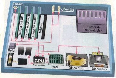 PARTES INTERNAS Y EXTERNAS DE EL CPU - zatanikolobo