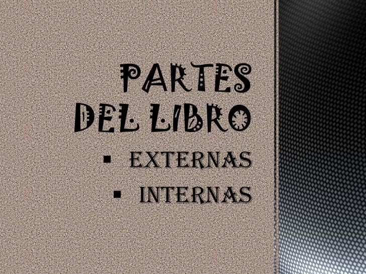 Partes del libro