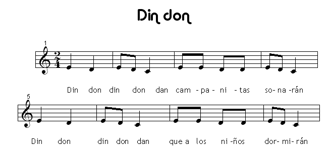 Partitura estrellita donde estas - Imagui