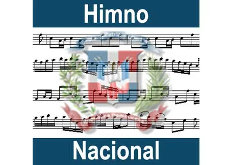 Partitura Himno Nacional Republica Dominicana