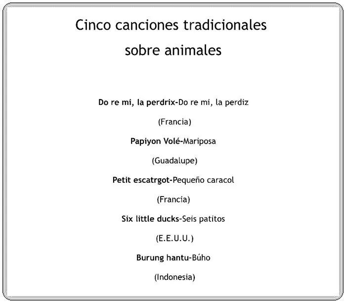 Partituras de guitarra: Tradicional. Cinco canciones tradicionales ...