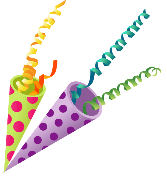 Party Balloons And Confetti | Clipart Panda - Free Clipart Images