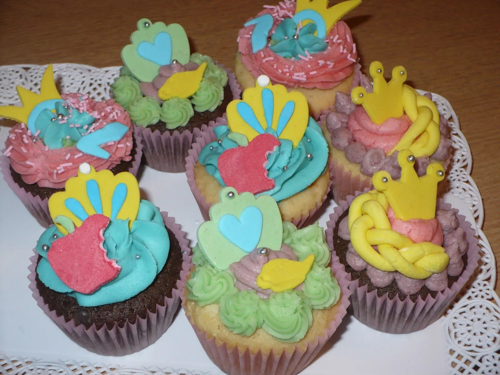 Party Cupcakes: Cupcakes Princesas de Disney: Jazmin, Blancanieves ...