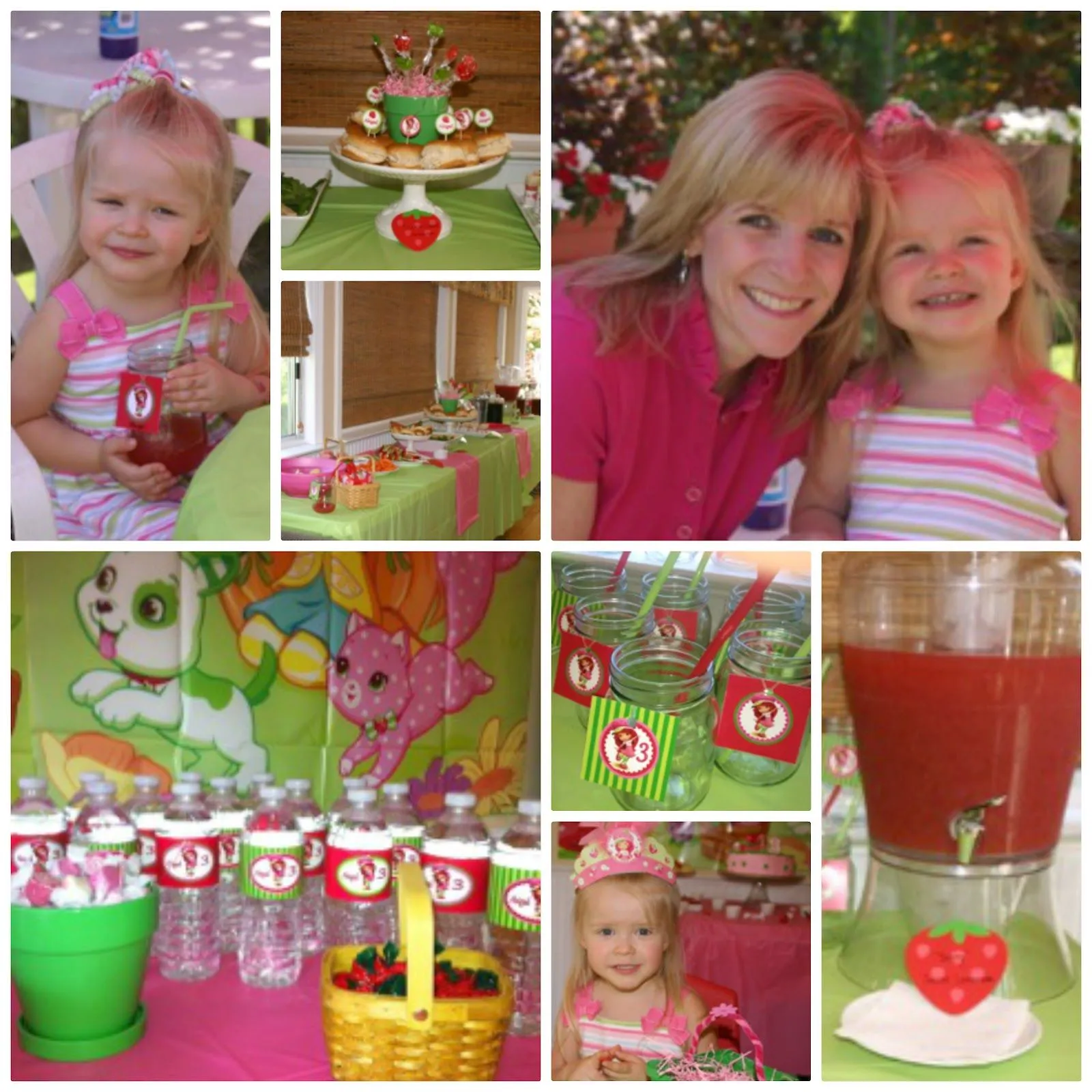 Party-Tales: ~ Lovely customer Parties ~ Strawberry Shortcake Parties