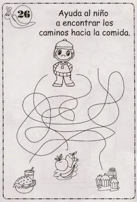 Pasatiempo para niños - Imagui