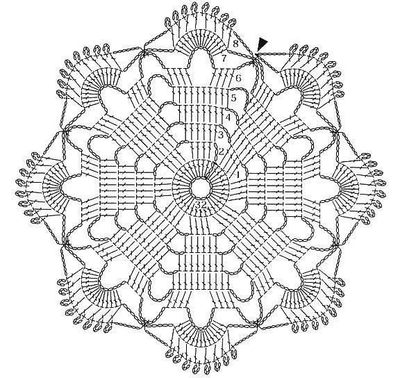 Mis Pasatiempos Amo el Crochet: 25 Patrones de carpetas tejidas en ...