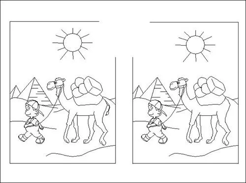 Pasatiempos 7 diferencias para imprimir - Imagui