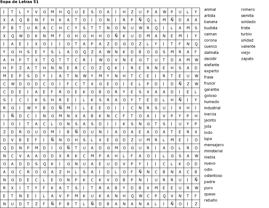 Pasatiempos para Imprimir: junio 2012 | Sopa de letras dificil, Sopa de  letras, Letras para imprimir