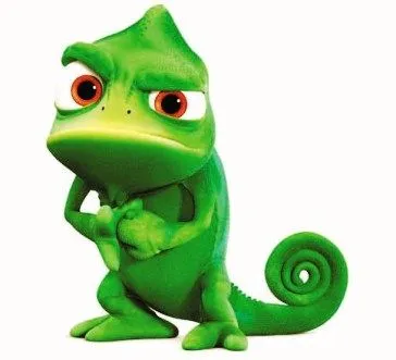 Pascal, el mejor amigo de Rapunzel