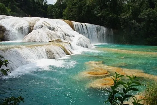 Cascadas de agua azul - Imagui