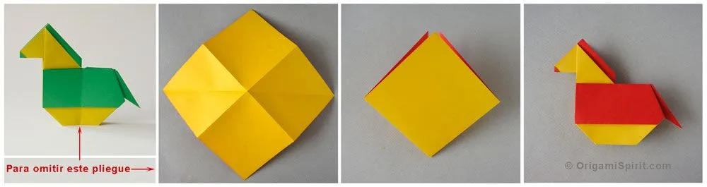 Paso a paso para hacer un caballo en origami y un móvil de caballos