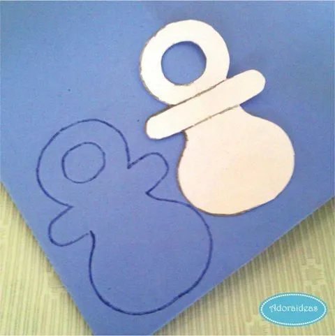 Paso a paso: Crea broches en forma de chupetes para el baby shower ...