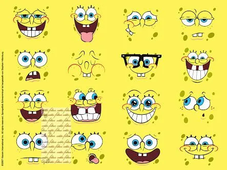 PASO A PASO CON JEANNINE: BOB ESPONJA IMPRIMIBLE