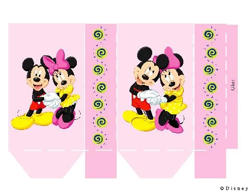 PASO A PASO CON JEANNINE: CAJAS PARA IMPRIMIR MICKEY