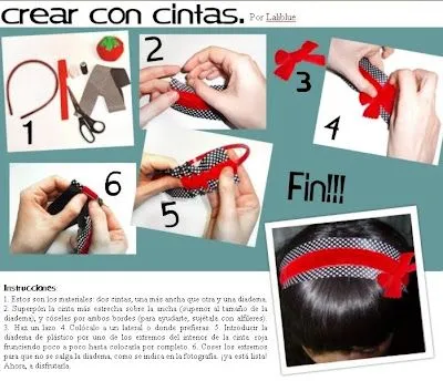 DIADEMAS DECORADAS PASO A PASO - manualidades