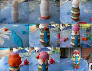 PASO A PASO CON JEANNINE: Como Hacer un Payaso de Plastilina