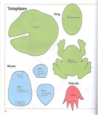 Manualidades rana - Imagui