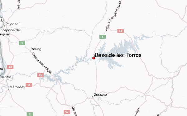 Paso de los Torros Location Guide