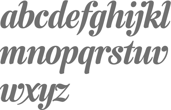 Past type design competitions