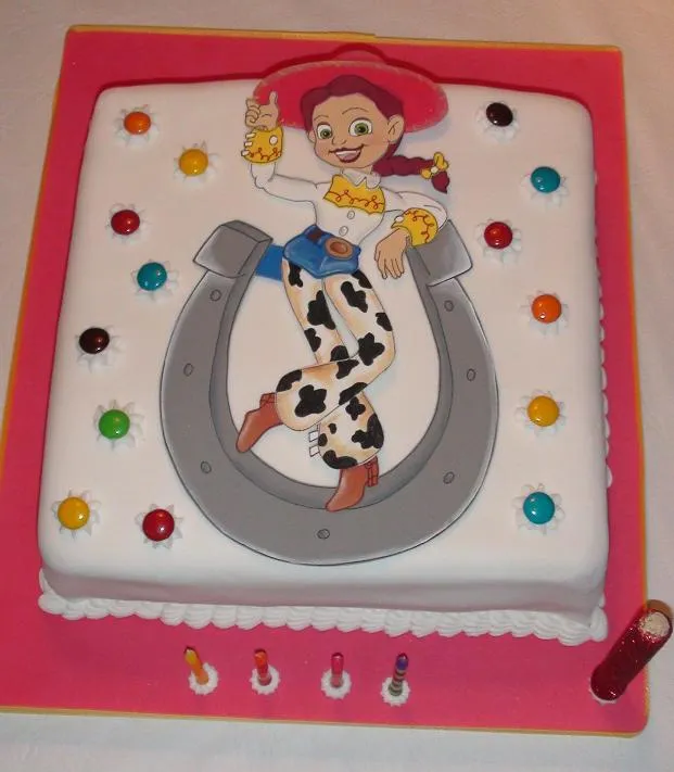 Pastel de cumpleaños de jessie la vaquerita de Toy Story - Imagui