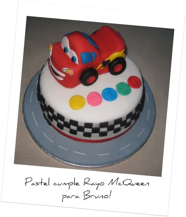 Pastel Fondant 'Cars' para Bruno | La olla creativa de Gladys