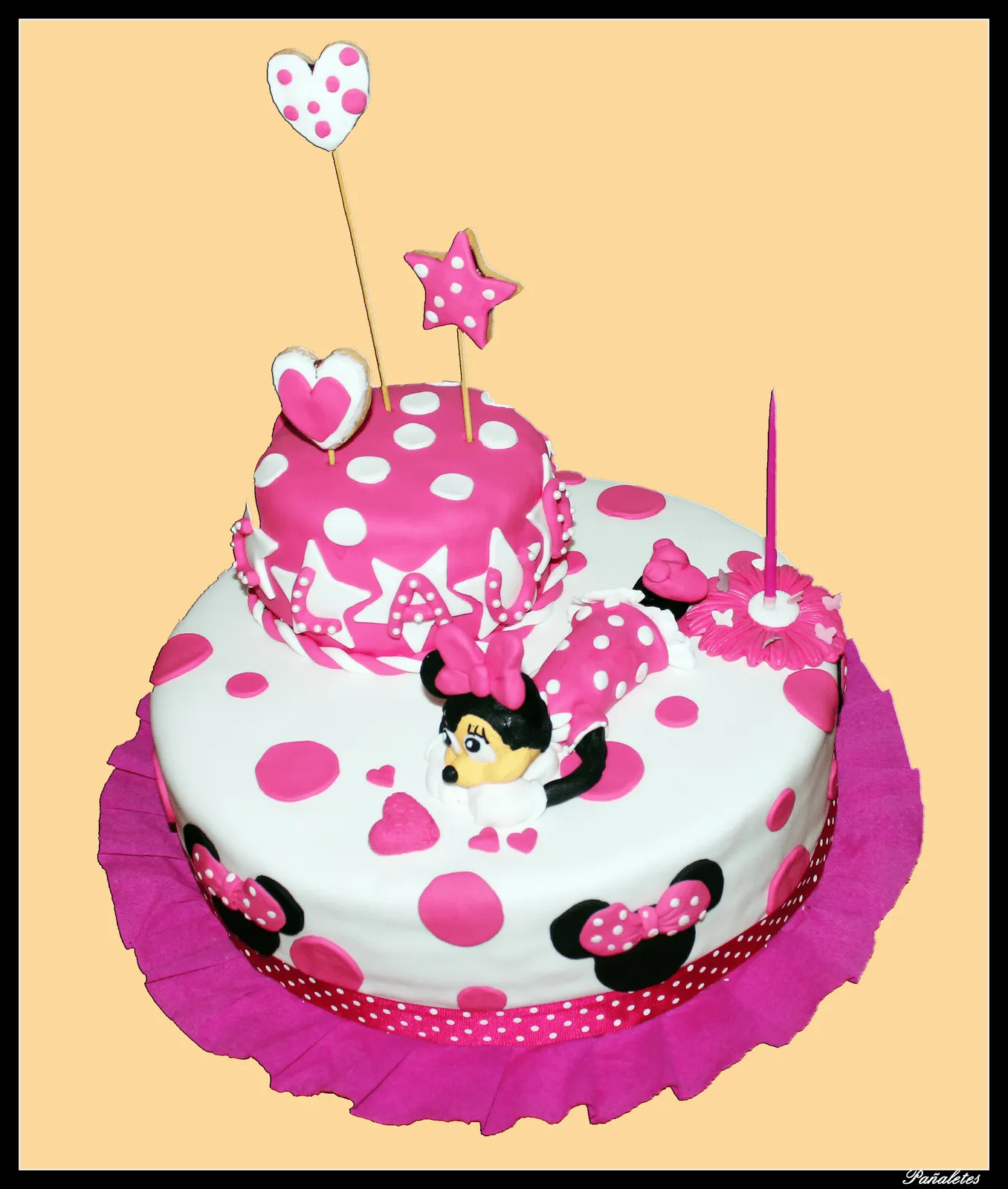 PASTEL FONDANT MINNIE MOUSE - Imagui