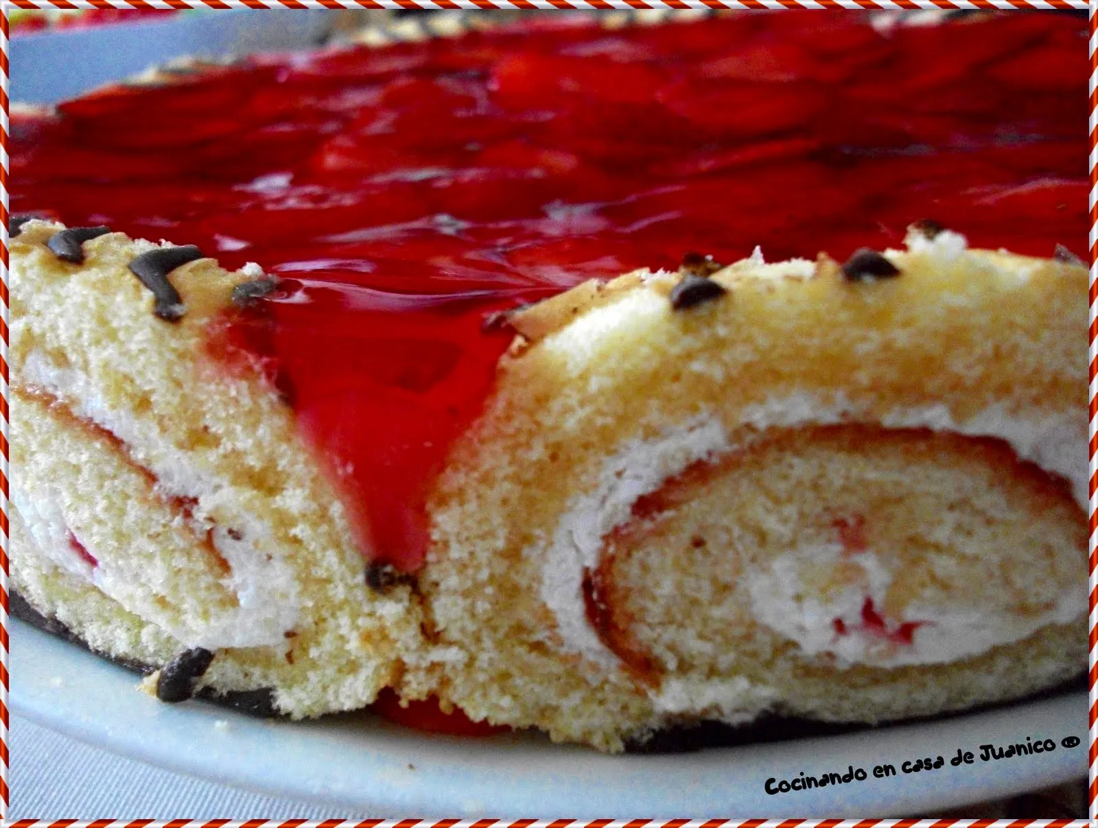 Pastel de fresas | COCINANDO EN CASA DE JUANICO