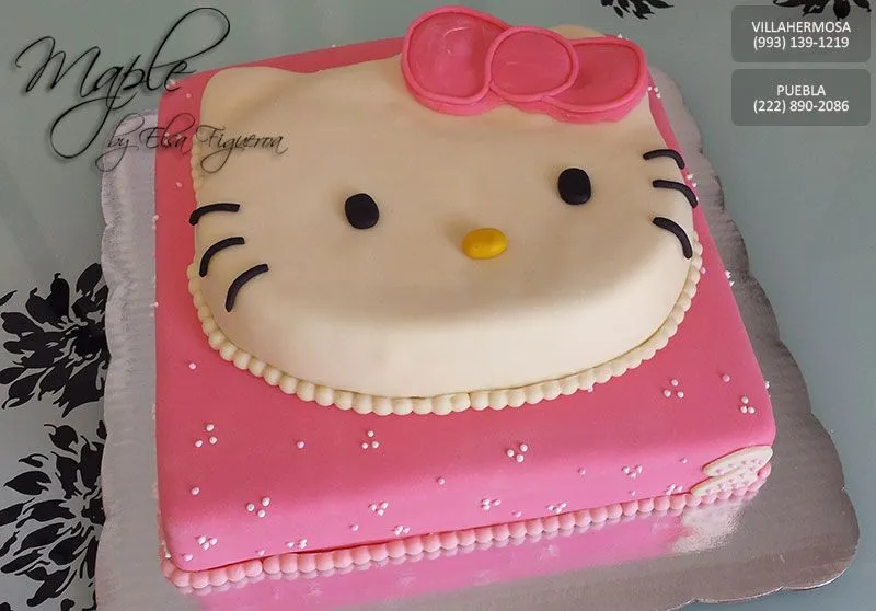 Pastel Hello Kitty | Pasteles Maple | Pinterest | Pastel, Hello ...