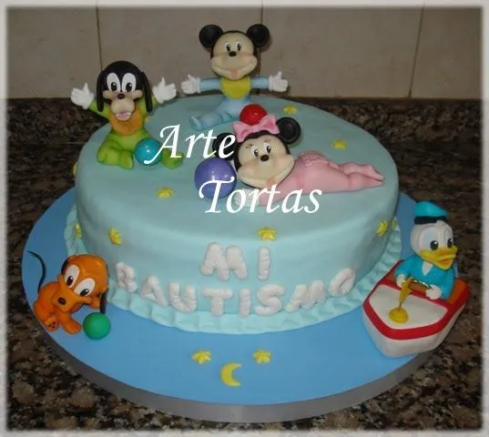 Imagenes de tortas Mickey Mouse bebé - Imagui