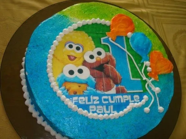 Pastel de plaza sesamo bebes | CAKES AND FONDANT CREATIONS BY ME | P…