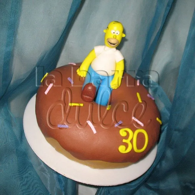 Pastel De Los Simpsons en Pinterest | Pasteles De Dibujos Animados