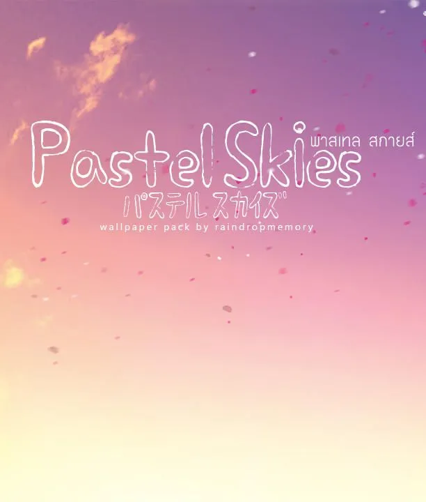 Pastel Skies Wallpaper Pack by Raindropmemory on deviantART