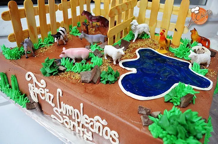 Pastel con tema de granja! | Granja | Pinterest | Pastel